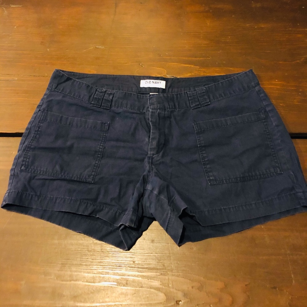 O.N. Navy Chino Short, 3" Inseam